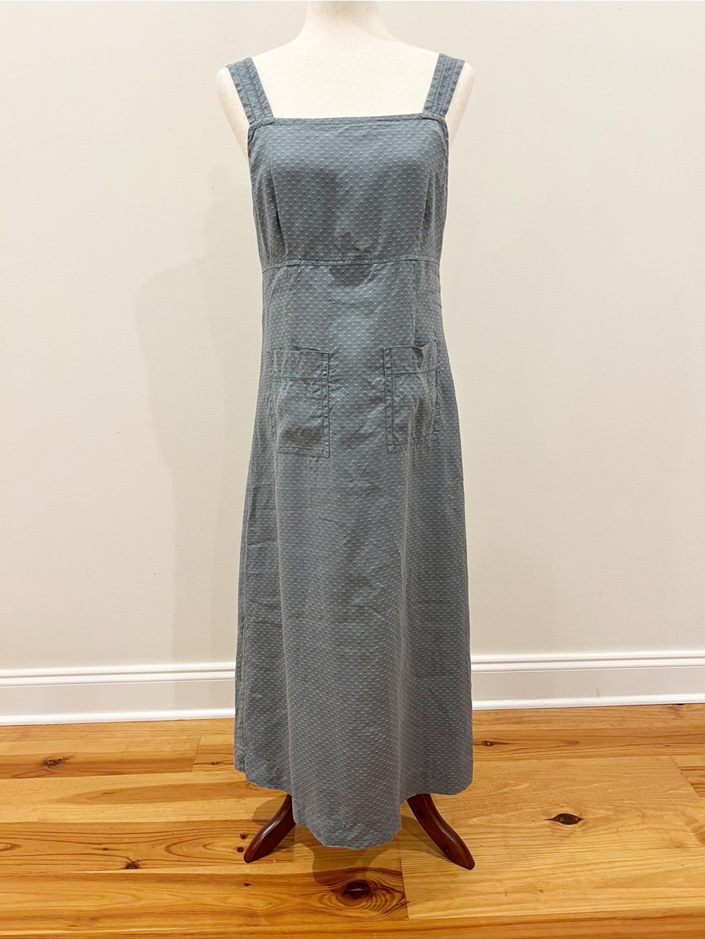 Vintage Laura Ashley Dress Size 6 Linen Floral Dainty Peasant Prairie Y2K Midi
